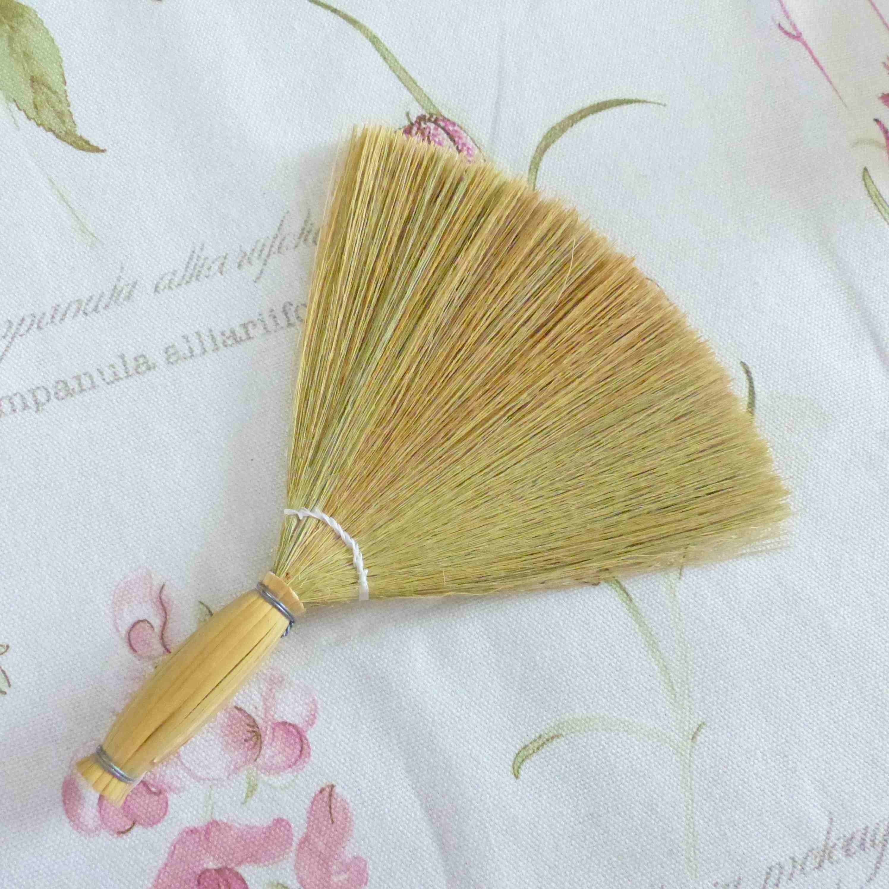 Balai - pelle,Petit balai pratique,outil de nettoyage de la maison,palmier  naturel,1 pièce - Type Light Brown