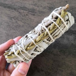 Smudge Nettoyage Énergétique (Sweetgrass et Sauge blanche)